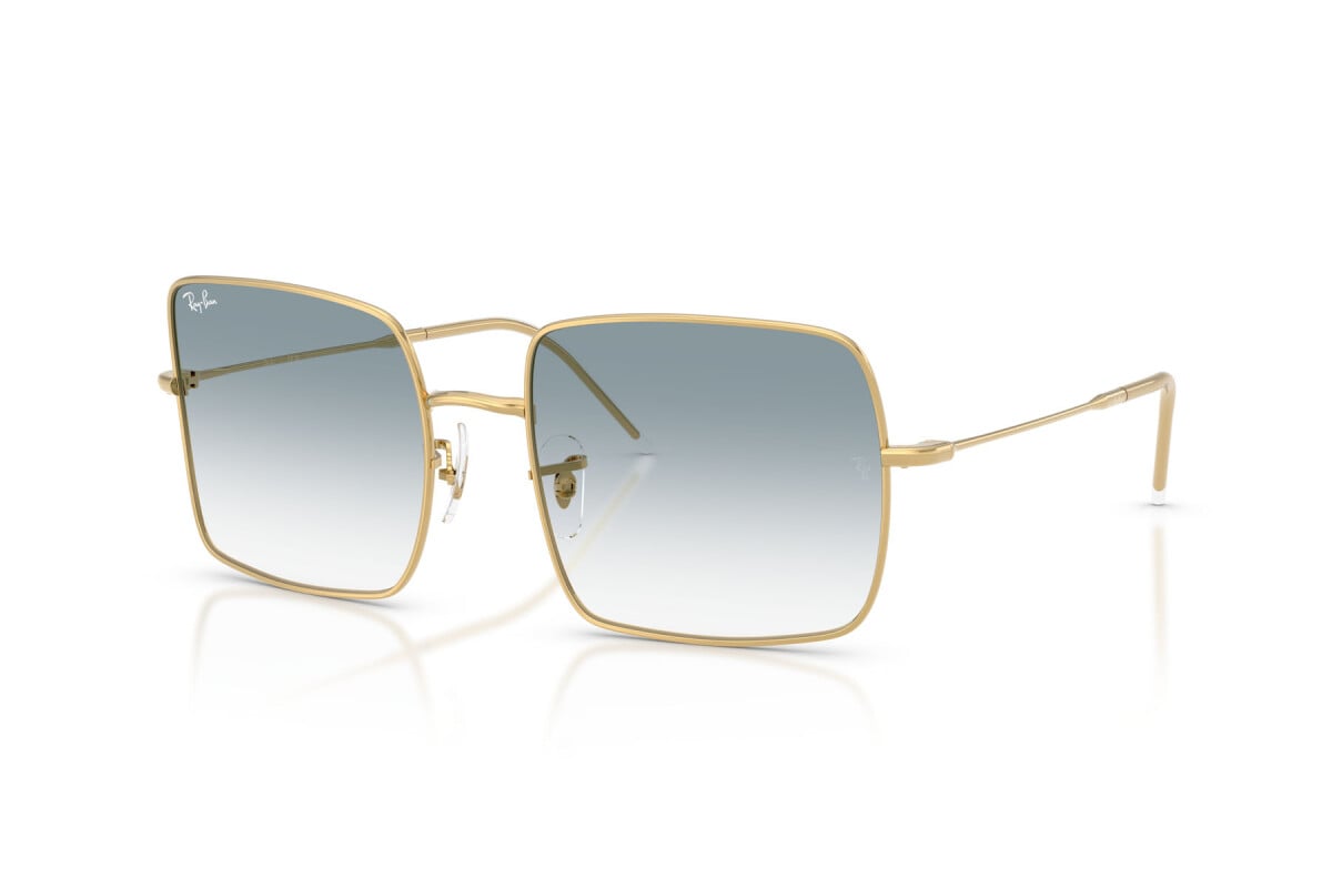 OCCHIALE DA SOLE DONNA RAY-BAN RB R0104S - SQUARE REVERSE 001/79 ARISTA GOLD - TAGLIA 56