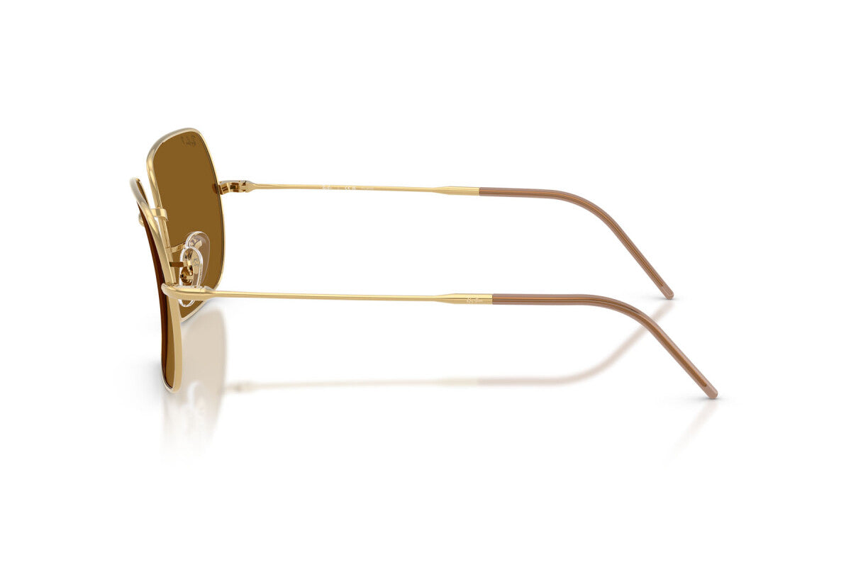 OCCHIALE DA SOLE DONNA RAY-BAN RB R0104S - SQUARE REVERSE 001/83 ARISTA GOLD - TAGLIA 56