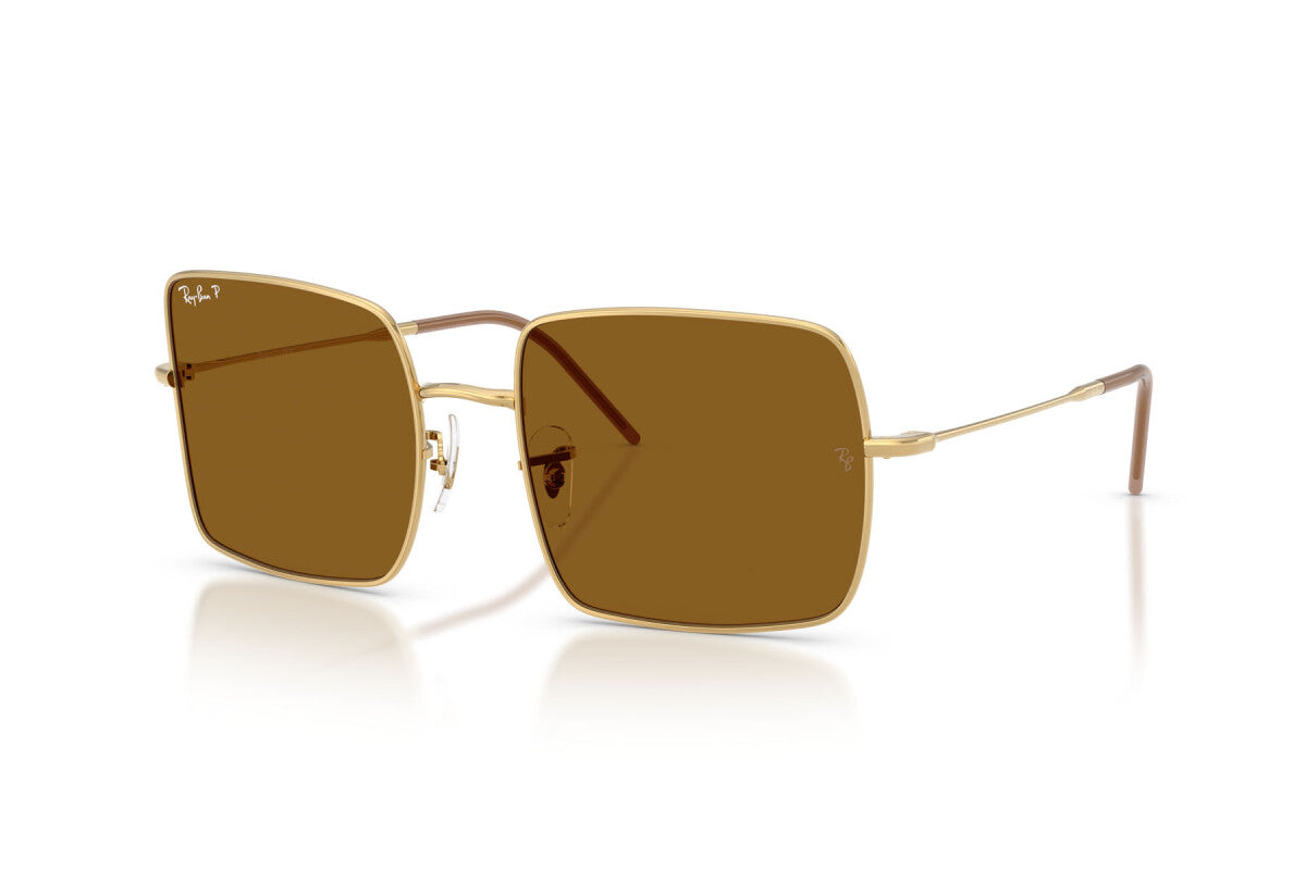 OCCHIALE DA SOLE DONNA RAY-BAN RB R0104S - SQUARE REVERSE 001/83 ARISTA GOLD - TAGLIA 56