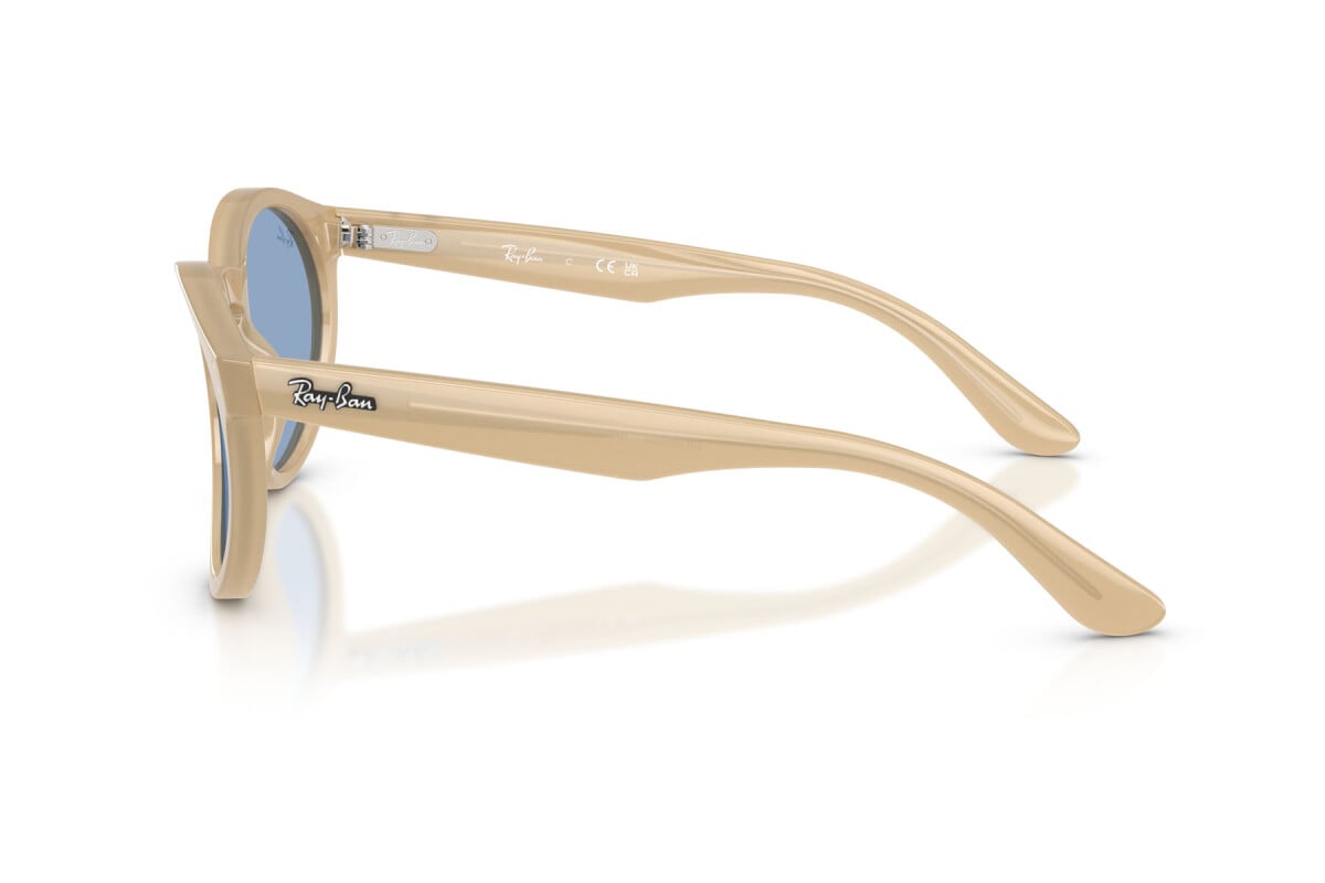 OCCHIALE DA SOLE UNISEX RAY-BAN RB R0505S - 678072 BEIGE OPALE - TAGLIA 52