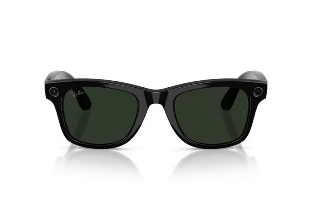 OCCHIALE DA SOLE UNISEX RAY-BAN RW 4012 - 601/1M META AI GLASSES WAYFARER - TAGLIA 53