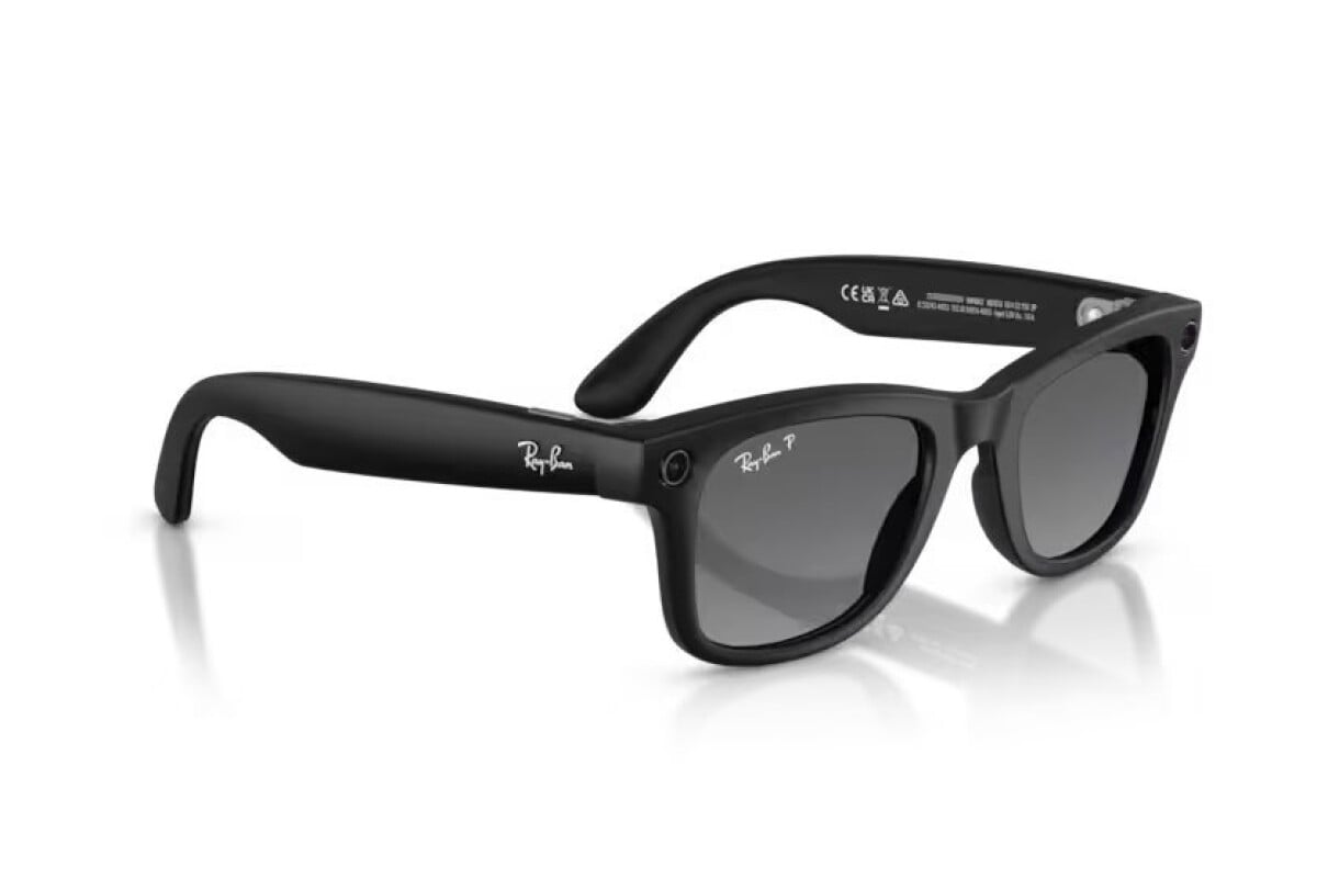 OCCHIALE DA SOLE UNISEX RAY-BAN RW 4012 - 601ST3 META AI GLASSES WAYFARER - TAGLIA 53