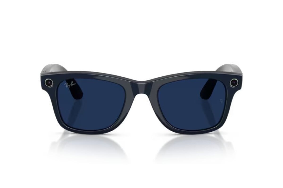 OCCHIALE DA SOLE UNISEX RAY-BAN RW 4012 - 6628MF META AI GLASSES WAYFARER - TAGLIA 53