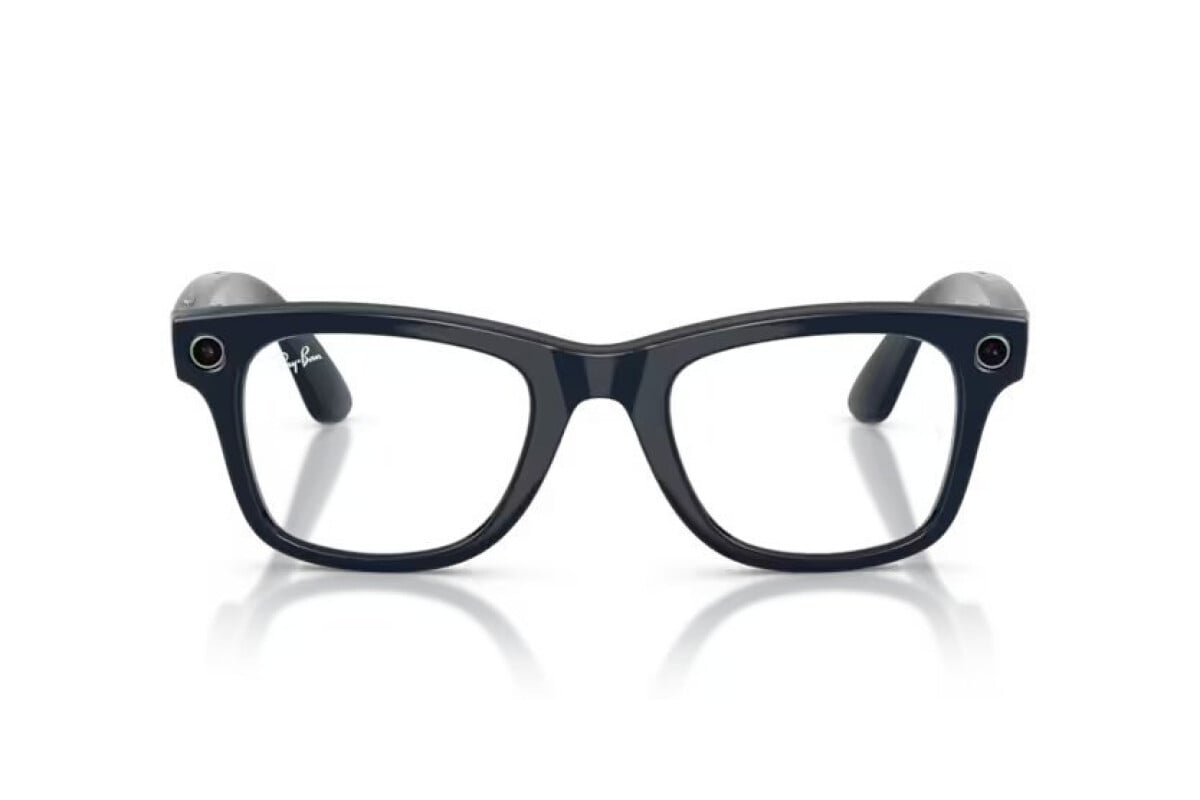 OCCHIALE DA SOLE UNISEX RAY-BAN RW 4012 - 6628MF META AI GLASSES WAYFARER - TAGLIA 53