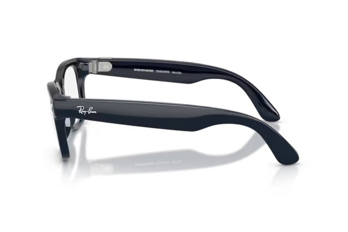 OCCHIALE DA SOLE UNISEX RAY-BAN RW 4012 - 6628MF META AI GLASSES WAYFARER - TAGLIA 53