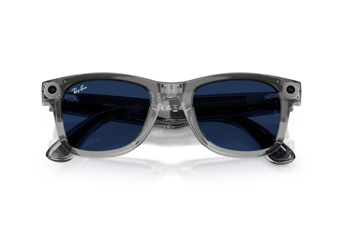 OCCHIALE DA SOLE UNISEX | RAY-BAN META AI GLASSES WAYFARER RW 4012 - 6840MF - CALIBRO 53