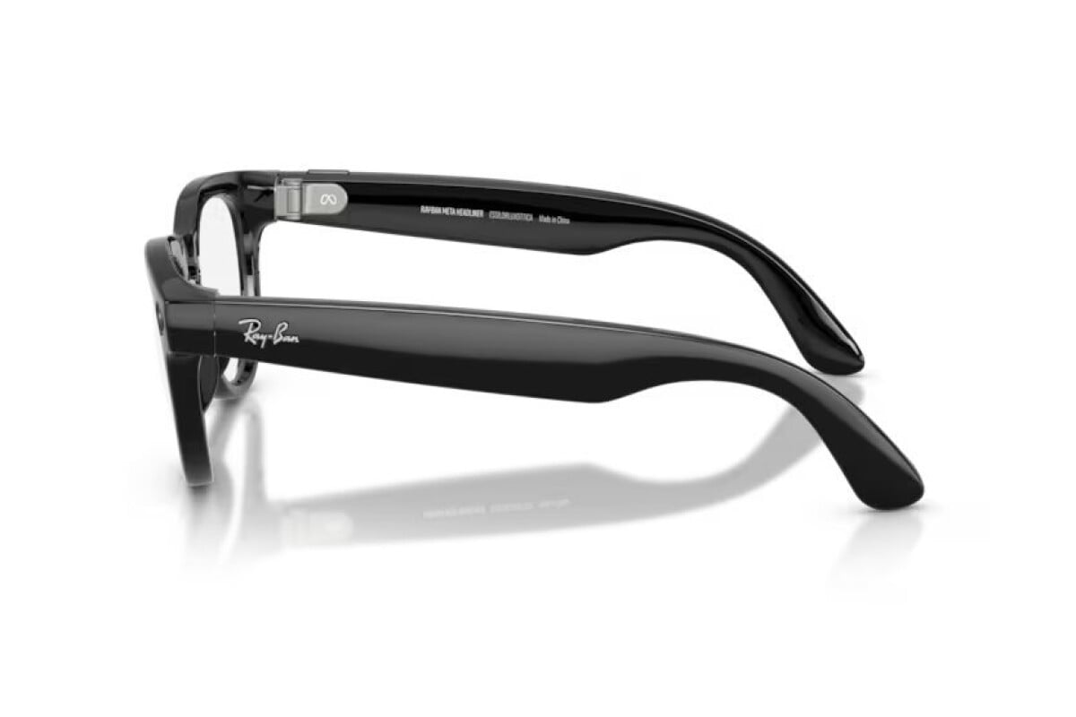 OCCHIALE DA SOLE UNISEX RAY-BAN RW 4013 - 601/1M META AI GLASSES HEADLINER - TAGLIA 50