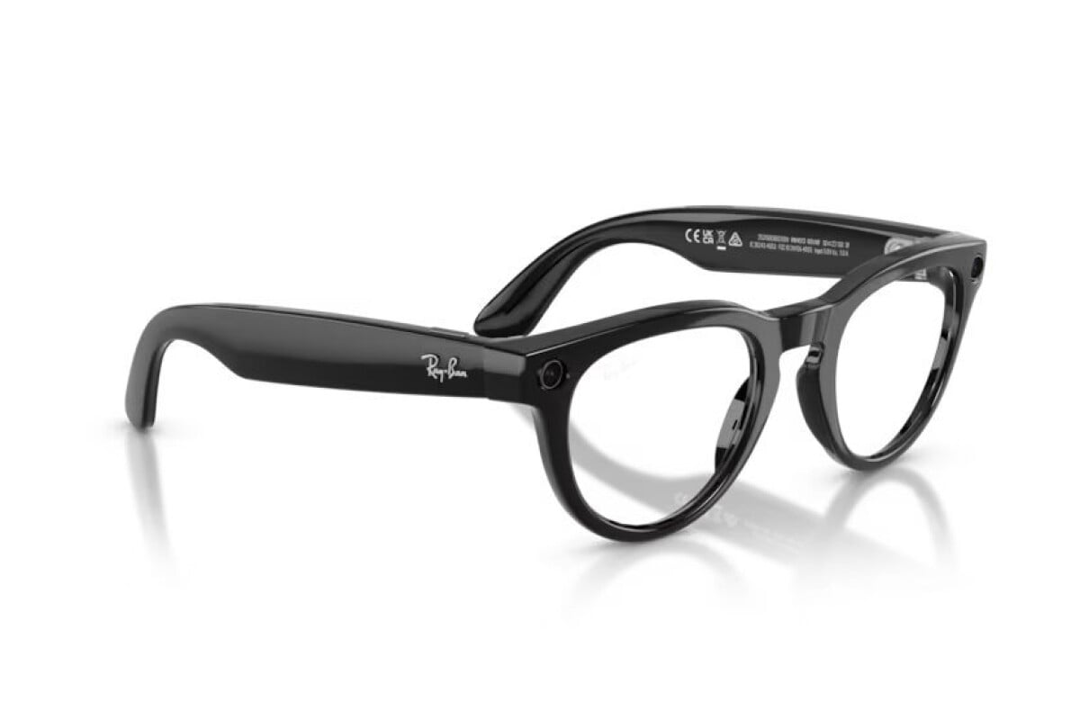 OCCHIALE DA SOLE UNISEX RAY-BAN RW 4013F - 601/MF META AI GLASSES HEADLINER - TAGLIA 51