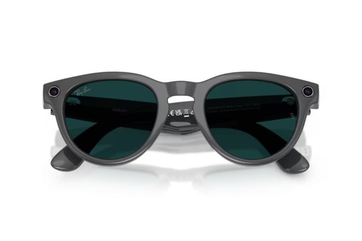 OCCHIALE DA SOLE UNISEX RAY-BAN RW 4013 - 6702CE META AI GLASSES HEADLINER - TAGLIA 50