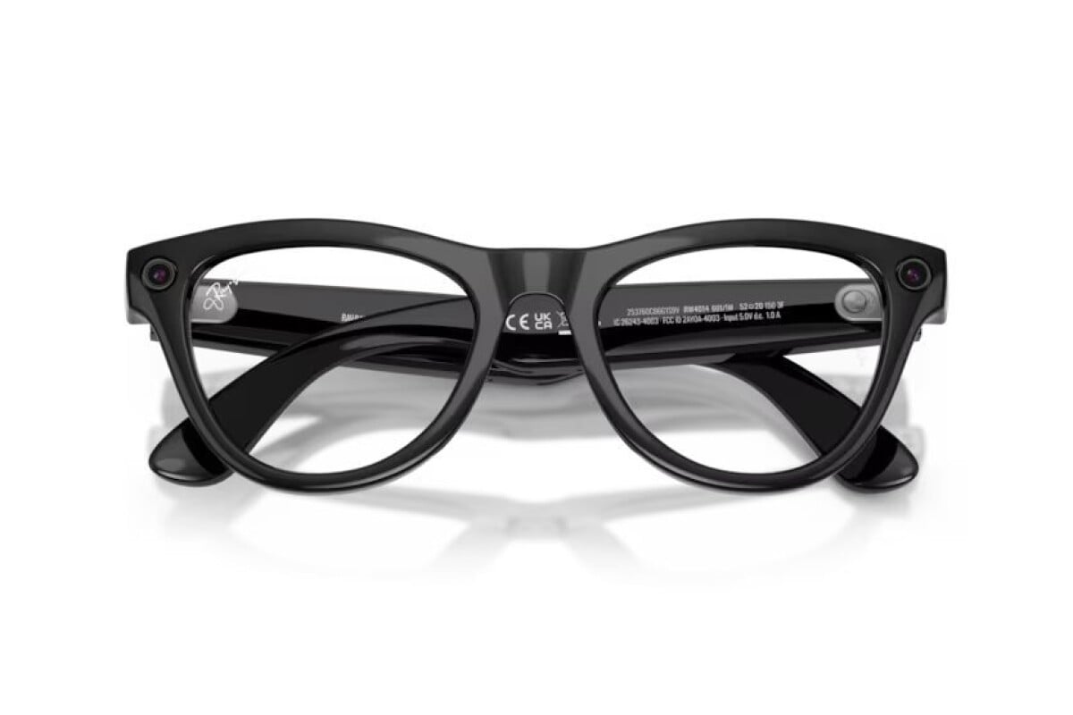 OCCHIALE DA SOLE UNISEX RAY-BAN RW 4014 - 601/1M META AI GLASSES SKYLER - TAGLIA 52