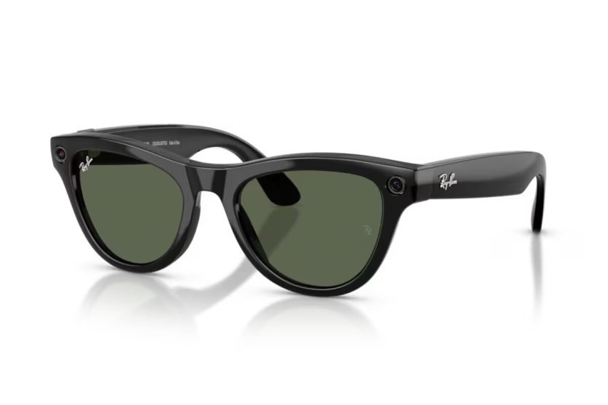 OCCHIALE DA SOLE UNISEX RAY-BAN RW 4014 - 601/71 META AI GLASSES SKYLER - TAGLIA 52