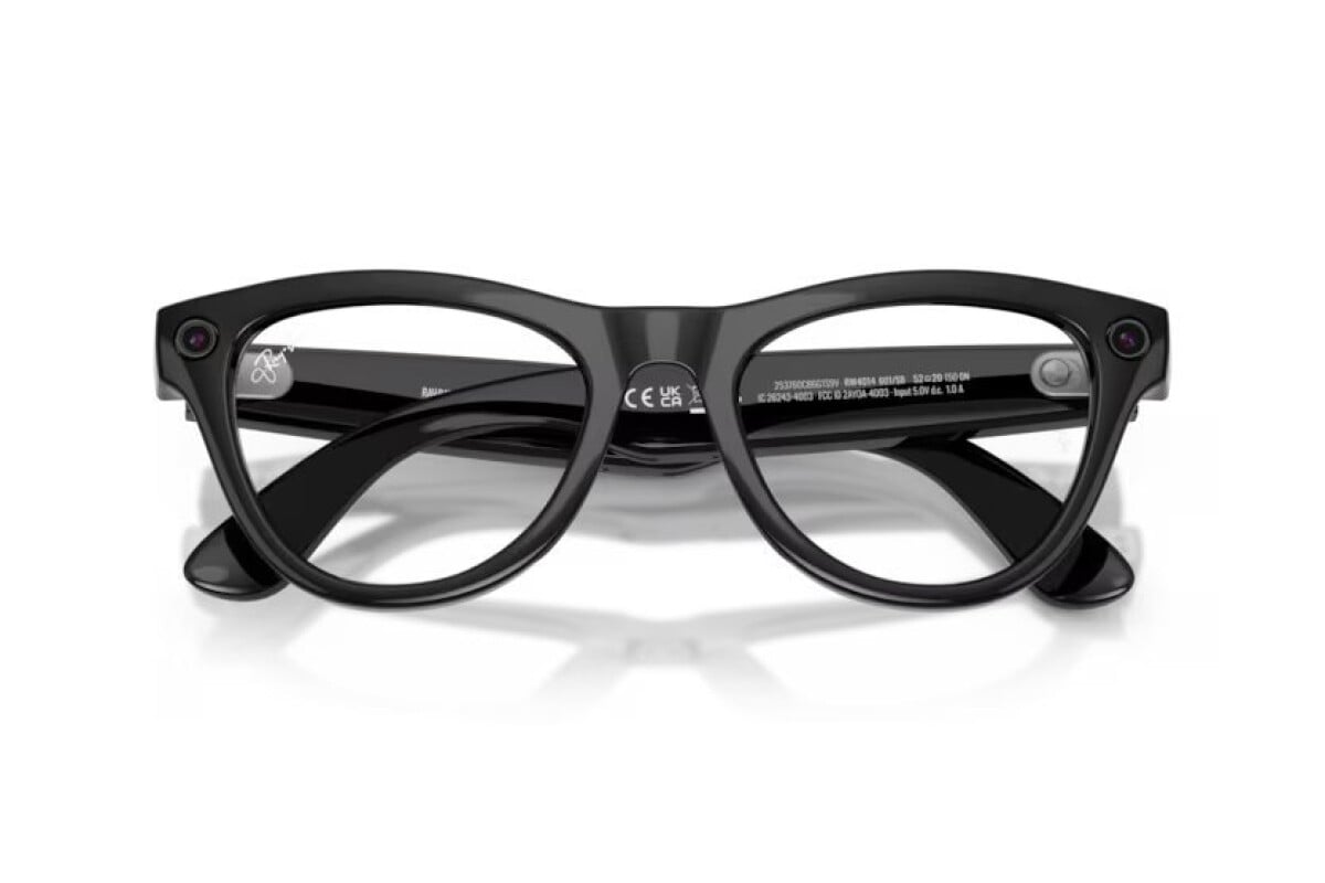 OCCHIALE DA SOLE UNISEX RAY-BAN RW 4014 - 601/SB META AI GLASSES SKYLER - TAGLIA 52