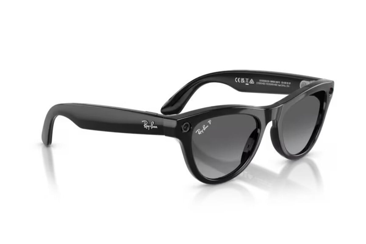 OCCHIALE DA SOLE UNISEX RAY-BAN RW 4014 - 601/T3 META AI GLASSES SKYLER - TAGLIA 52