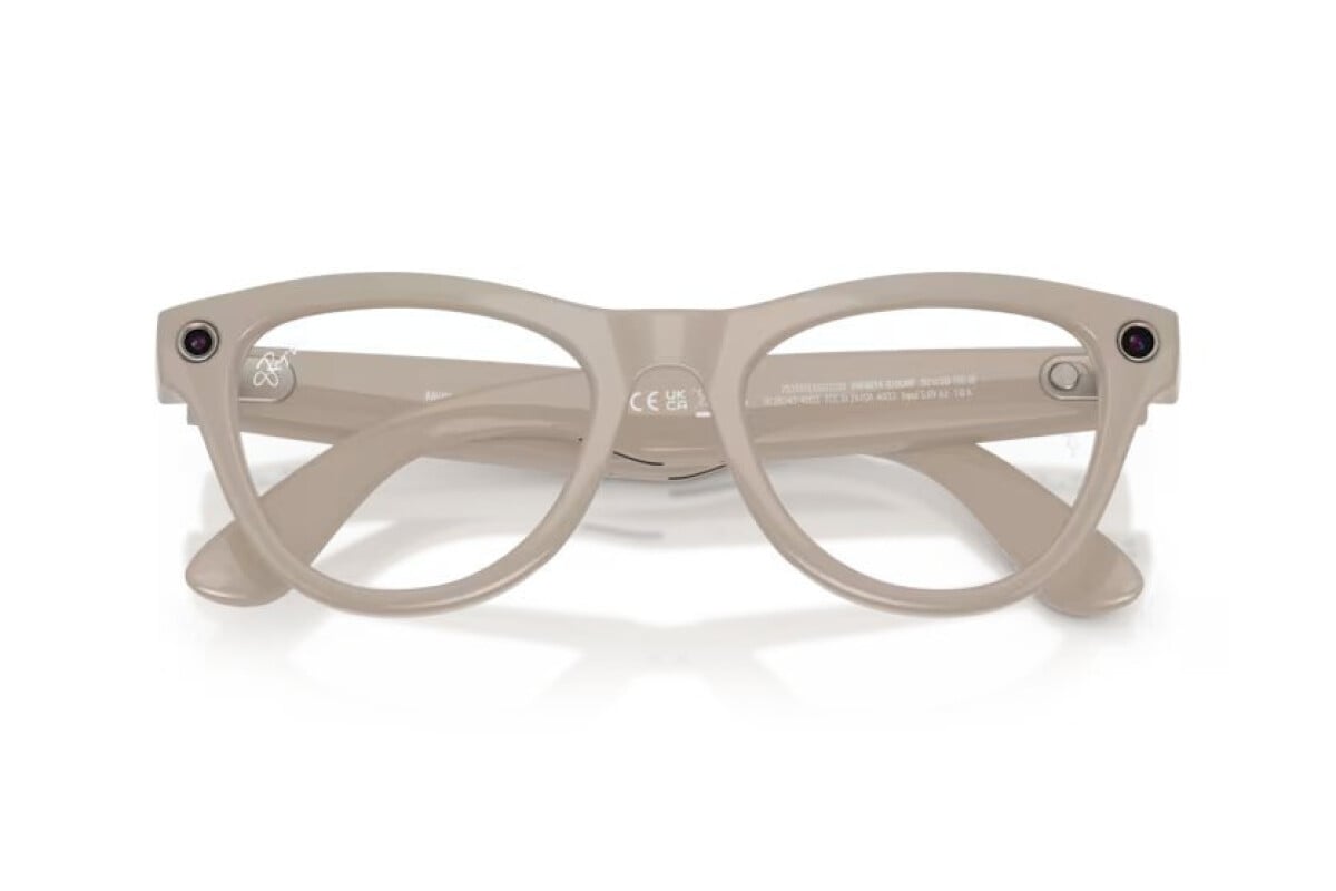 OCCHIALE DA SOLE UNISEX RAY-BAN RW 4014 - 6700MF META AI GLASSES SKYLER - TAGLIA 52