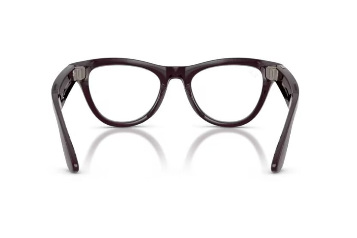 OCCHIALE DA SOLE UNISEX RAY-BAN RW 4014 - 6701CH META AI GLASSES SKYLER - TAGLIA 52