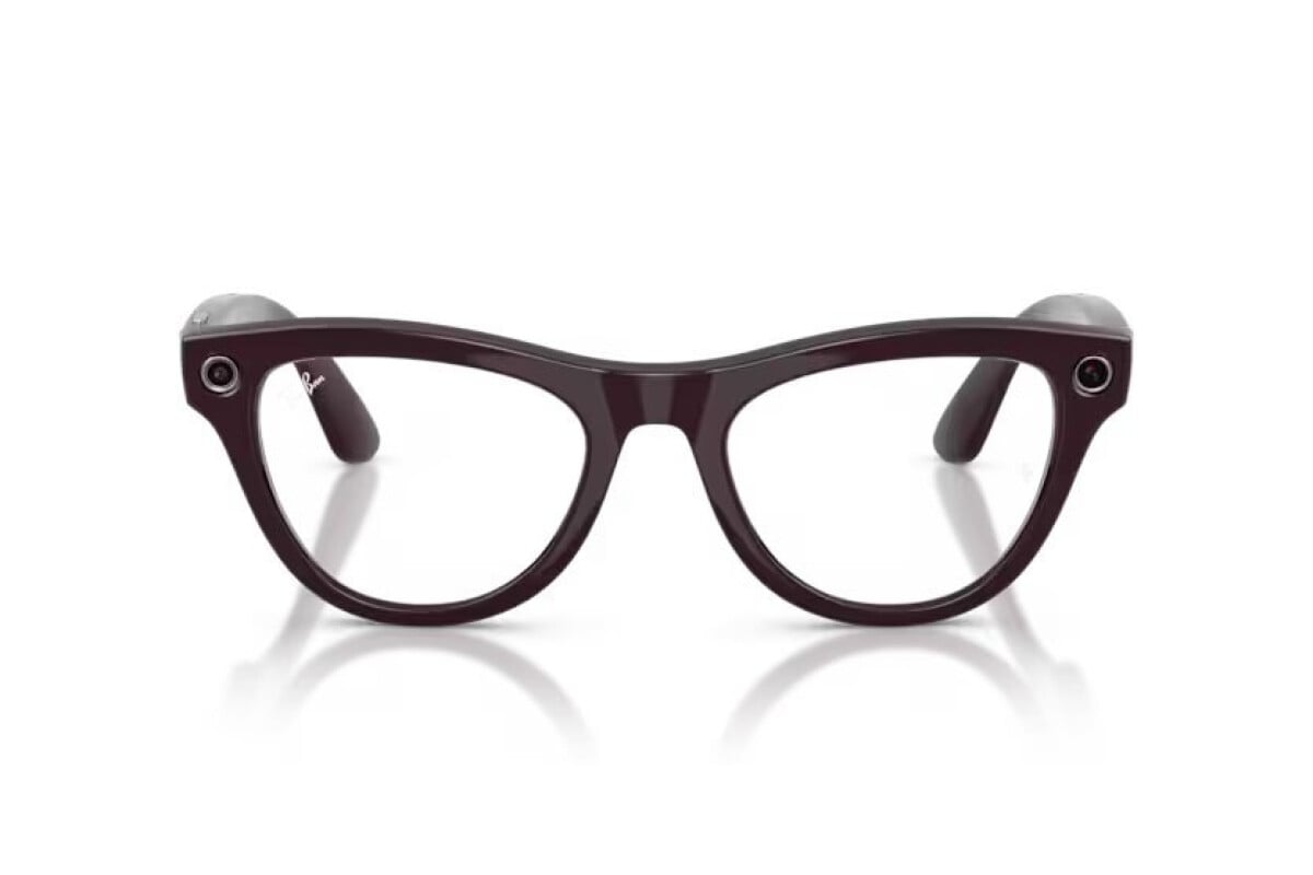 OCCHIALE DA SOLE UNISEX RAY-BAN RW 4014 - 6701CH META AI GLASSES SKYLER - TAGLIA 52