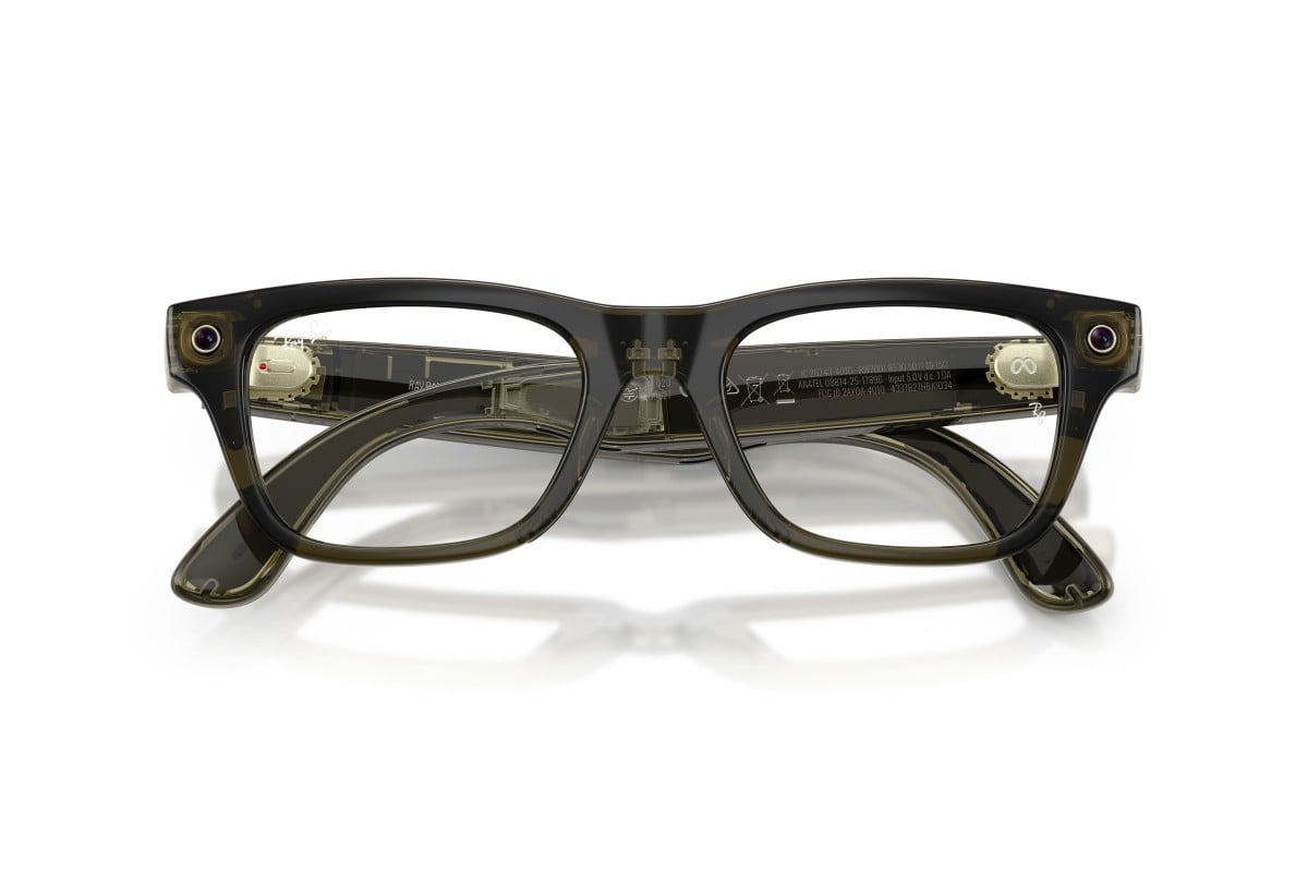 OCCHIALE DA VISTA UNISEX | RAY-BAN META AI GLASSES BLAYZER OPTICS RW 7001 - 8530 - CALIBRO 54