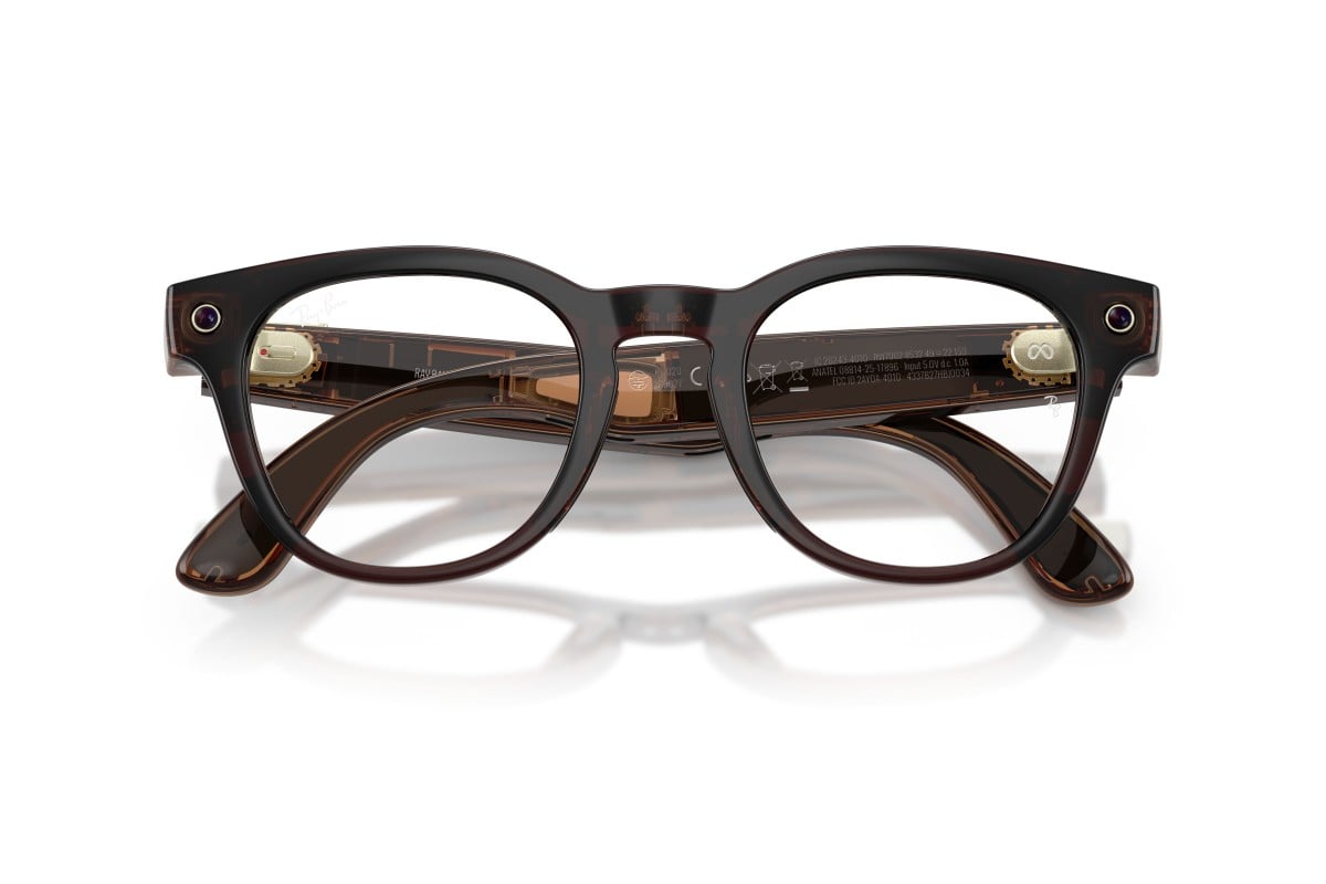 OCCHIALE DA VISTA UNISEX | RAY-BAN META AI GLASSES SCRIBER OPTICS RW 7002 - 8532 - CALIBRO 49