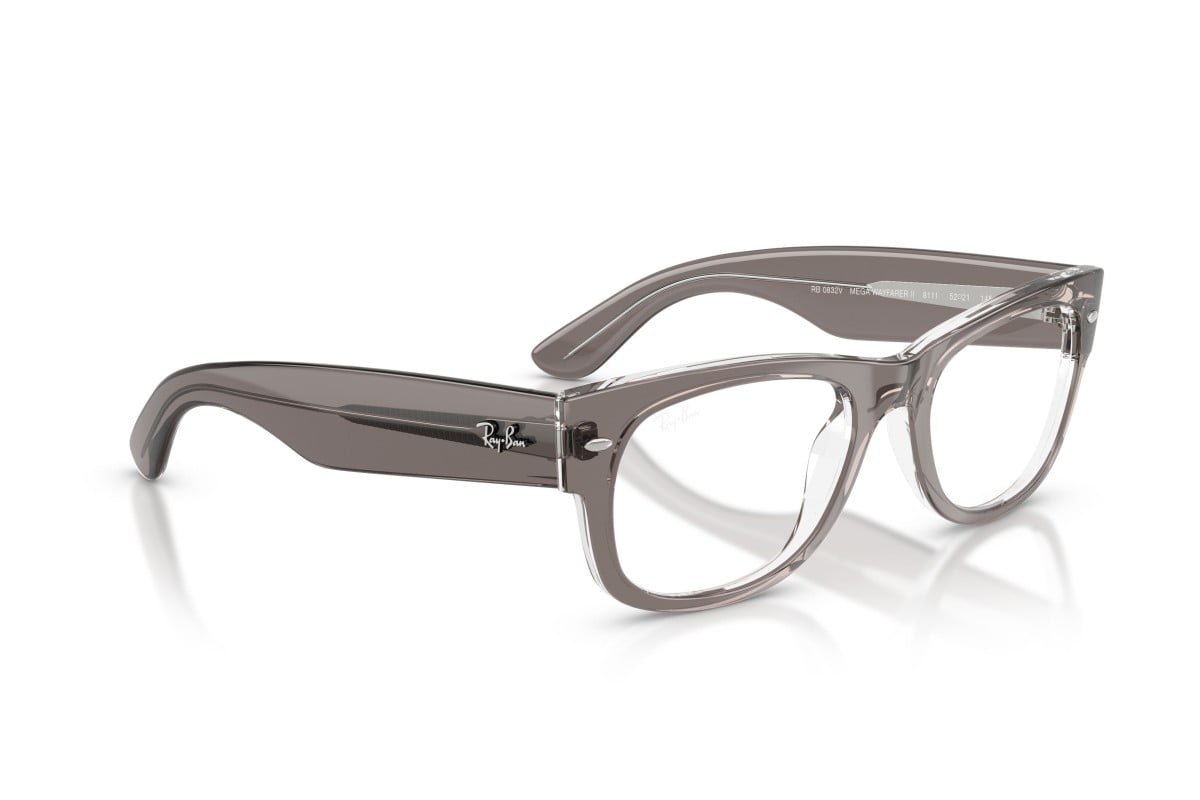 OCCHIALI DA VISTA UNISEX | RAY-BAN MEGA WAYFARER II RX 0832V - 8111 - CALIBRO 52