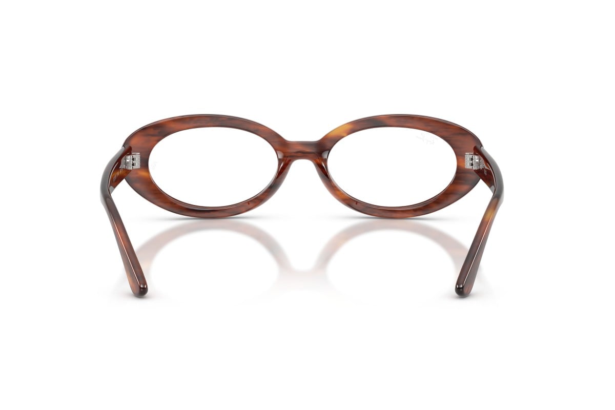 WOMEN'S EYEGLASSES RAY-BAN RX 7046 ERIKA 8140 TRANSPARENT GRAY 