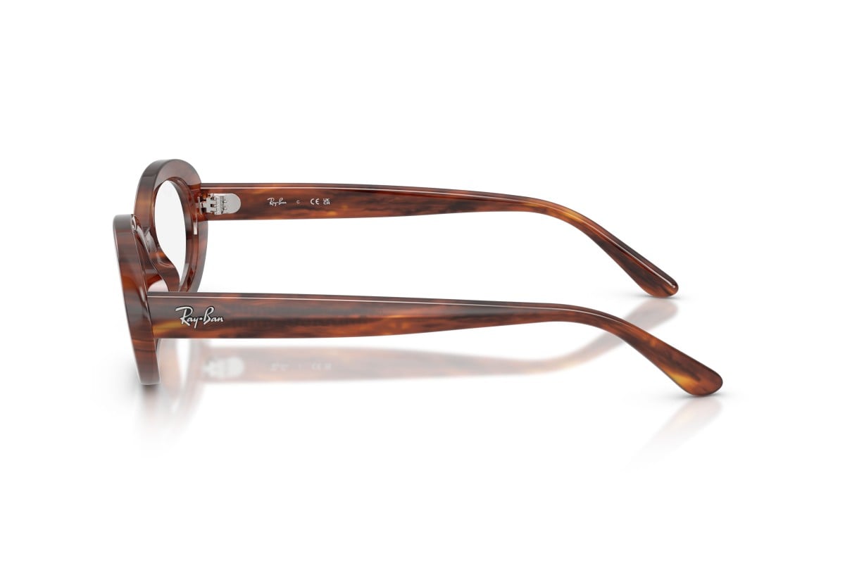 WOMEN'S EYEGLASSES RAY-BAN RX 7046 ERIKA 8140 TRANSPARENT GRAY 