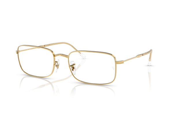 OCCHIALE DA VISTA UNISEX RAY-BAN RX 3746V - 2500 ARISTA ORO - TAGLIA 56