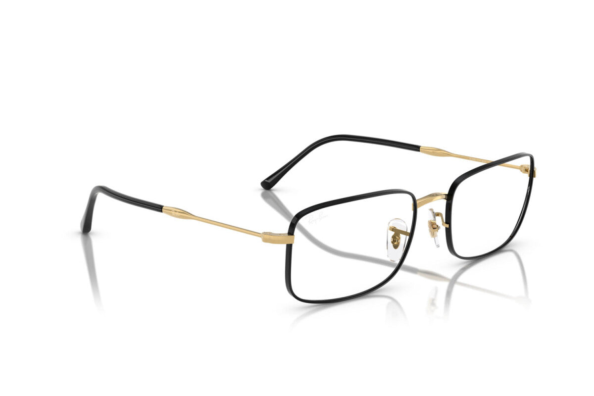 OCCHIALE DA VISTA UNISEX RAY-BAN RX 3746V - 3175 NERO SU ARISTA - TAGLIA 54