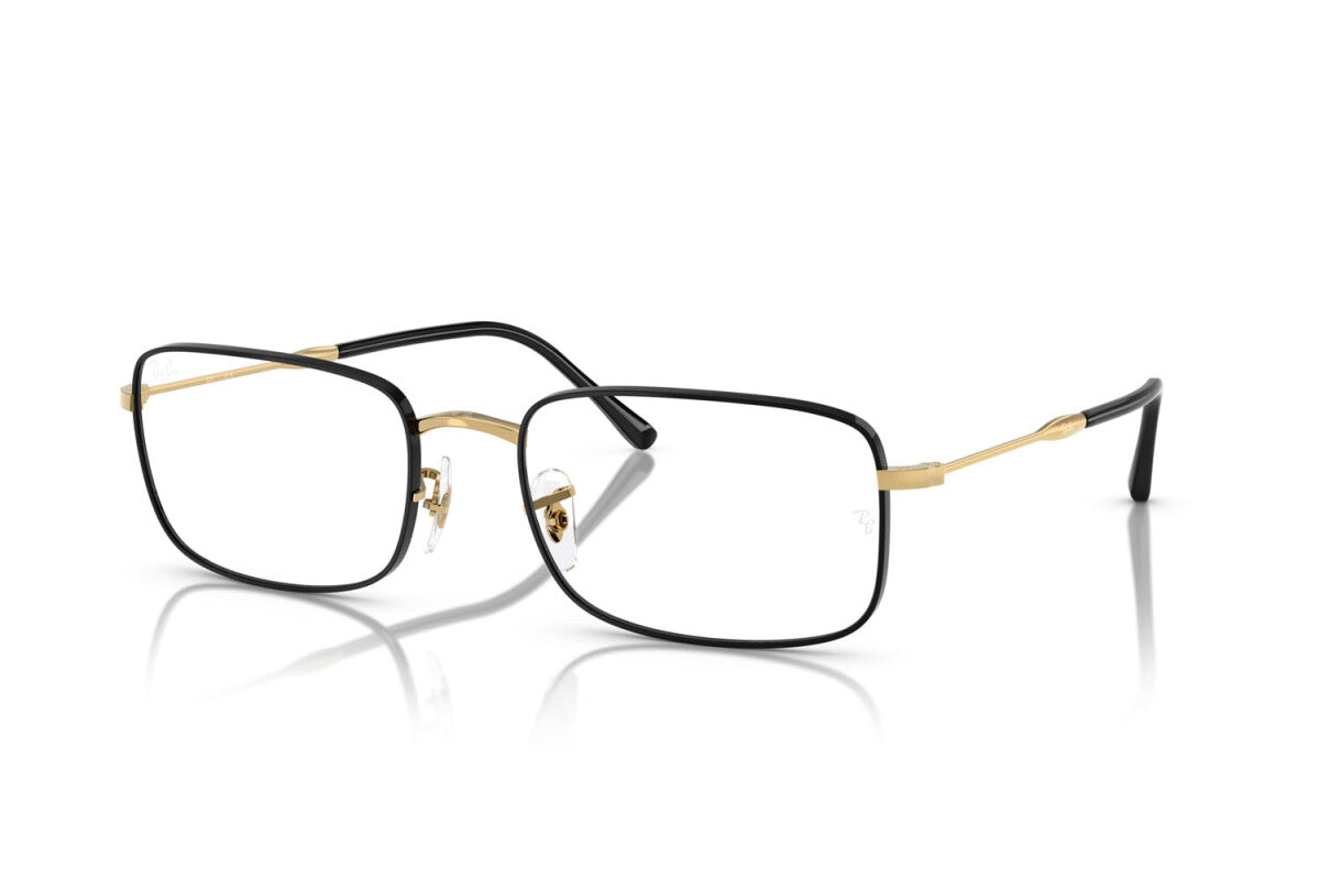 OCCHIALE DA VISTA UNISEX RAY-BAN RX 3746V - 3175 NERO SU ARISTA - TAGLIA 54