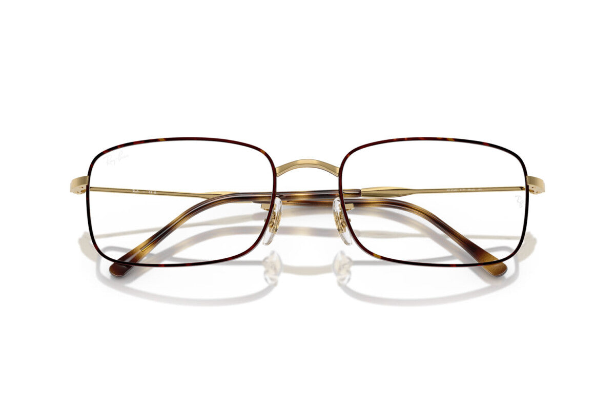 OCCHIALE DA VISTA UNISEX RAY-BAN RX 3746V - 3177 AVANA SU ORO - TAGLIA 54