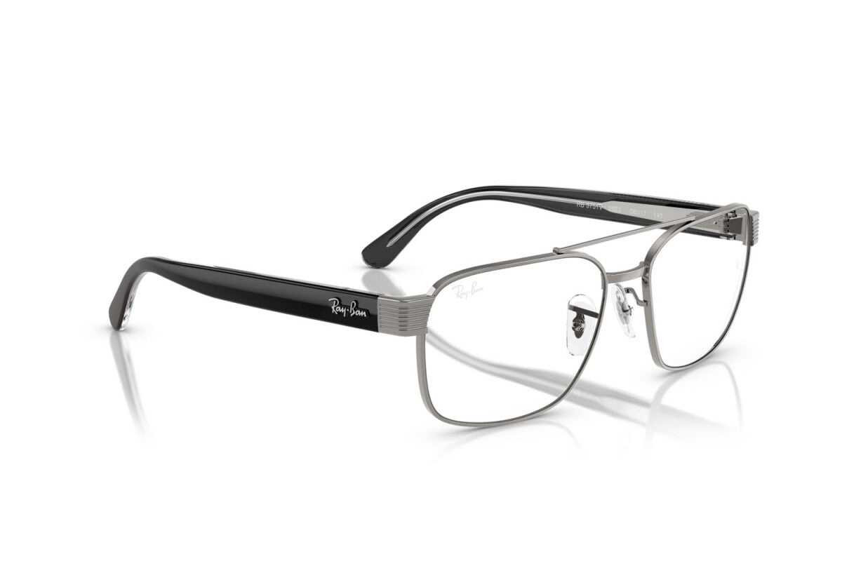 OCCHIALE DA VISTA UNISEX RAY-BAN RX 3751V - 2502 CANNA DI FUCILE - TAGLIA 56