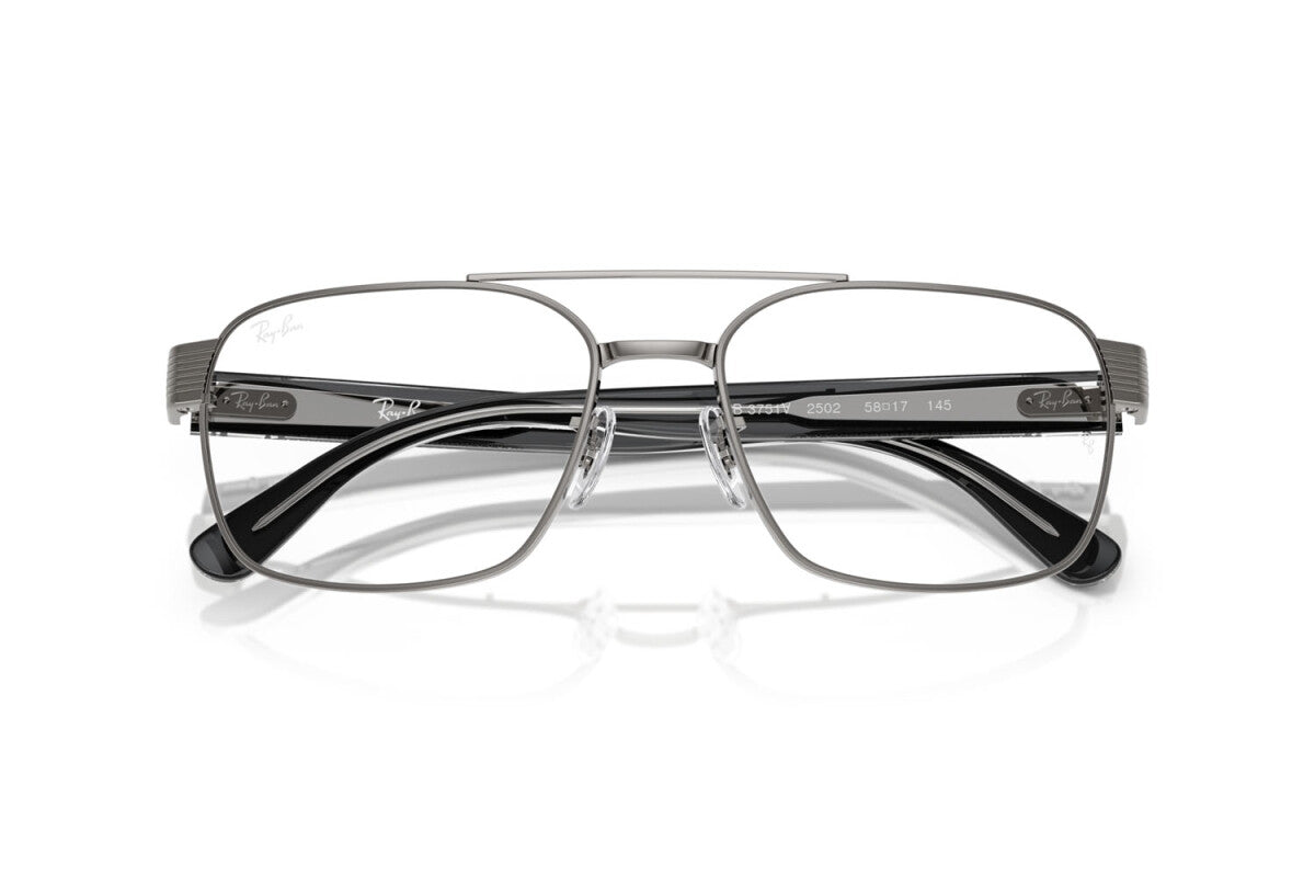 OCCHIALE DA VISTA UNISEX RAY-BAN RX 3751V - 2502 CANNA DI FUCILE - TAGLIA 56