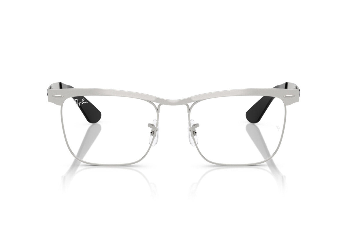 OCCHIALE DA VISTA UNISEX RAY-BAN RX 3875V WAYFARER DELUXE 2538 ARGENTO SABBIATO - TAGLIA 53