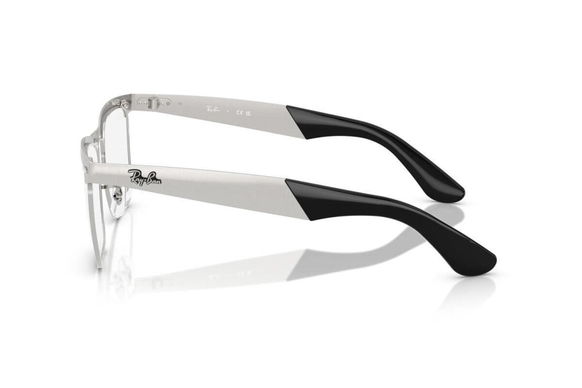 OCCHIALE DA VISTA UNISEX RAY-BAN RX 3875V WAYFARER DELUXE 2538 ARGENTO SABBIATO - TAGLIA 53