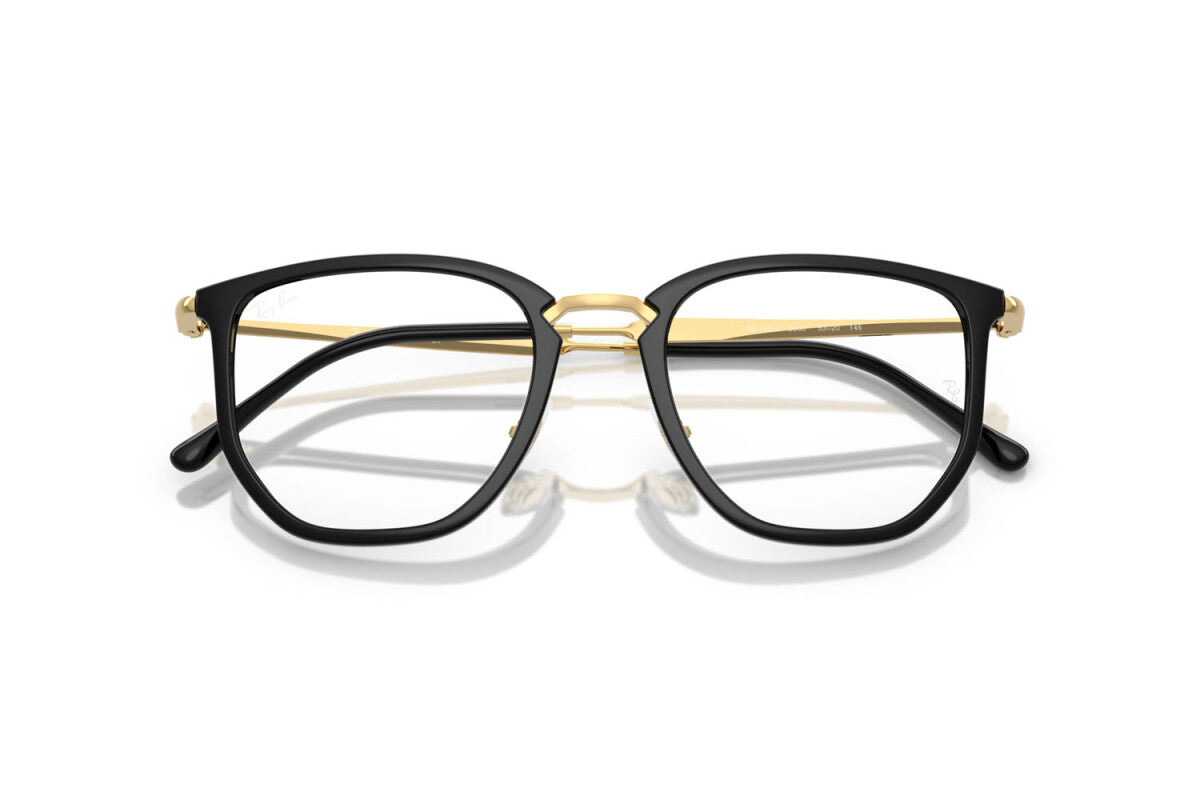 OCCHIALE DA VISTA UNISEX RAY-BAN RX 4451V - 2000 NERO - TAGLIA 50