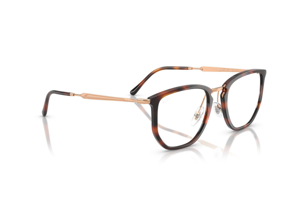 OCCHIALE DA VISTA UNISEX RAY-BAN RX 4451V - 5687 AVANA A STRISCE - TAGLIA 50