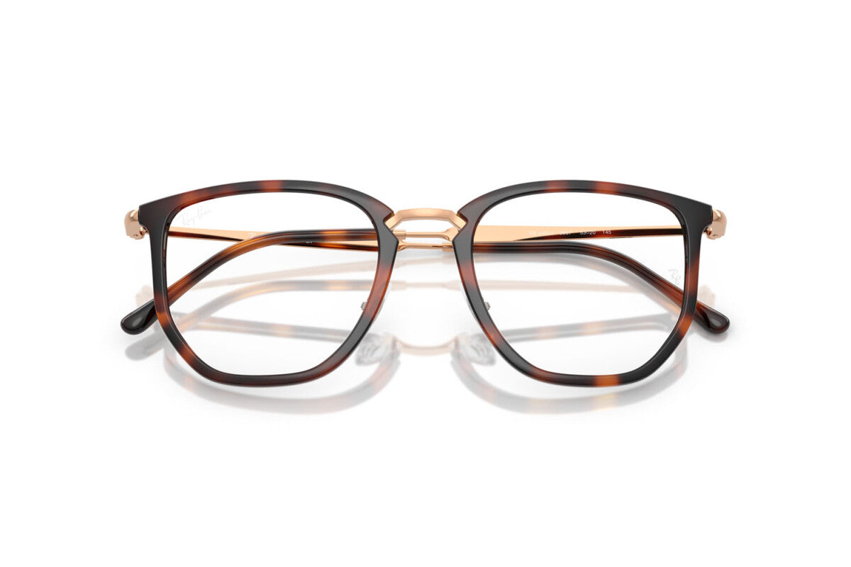 OCCHIALE DA VISTA UNISEX RAY-BAN RX 4451V - 5687 AVANA A STRISCE - TAGLIA 50