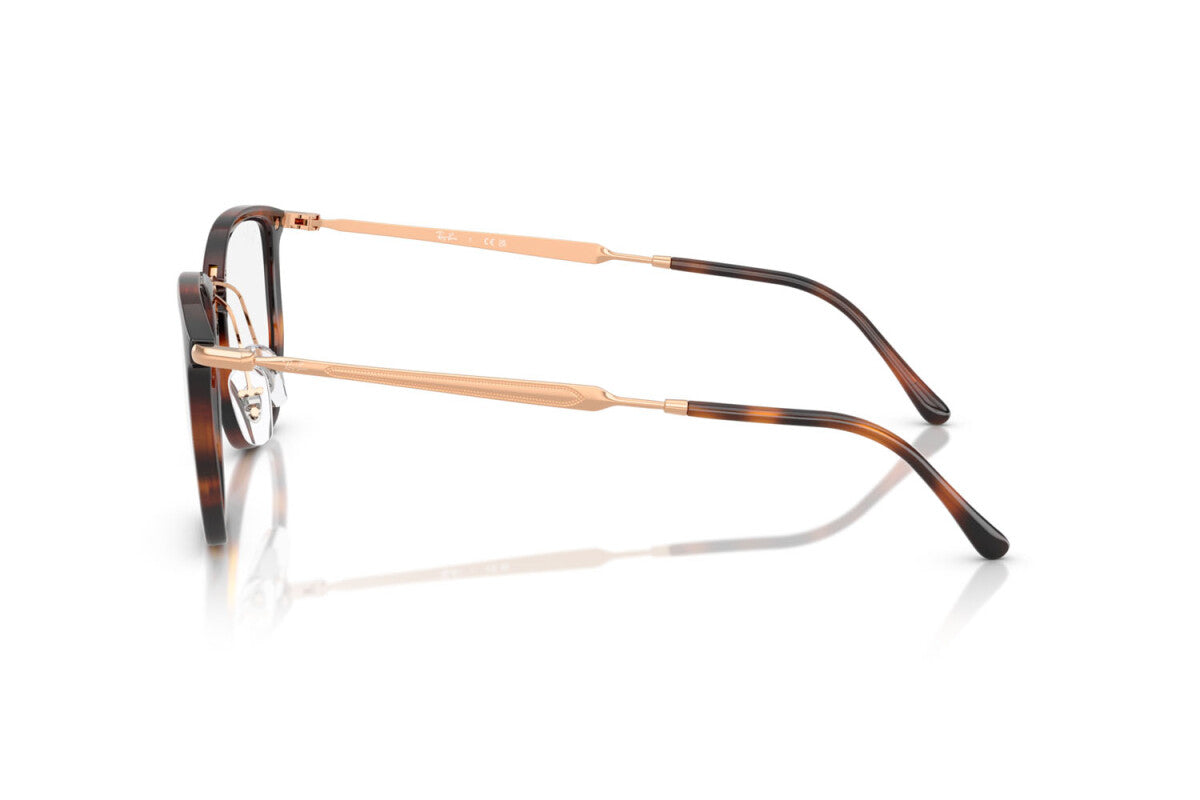 OCCHIALE DA VISTA UNISEX RAY-BAN RX 4451V - 5687 AVANA A STRISCE - TAGLIA 50