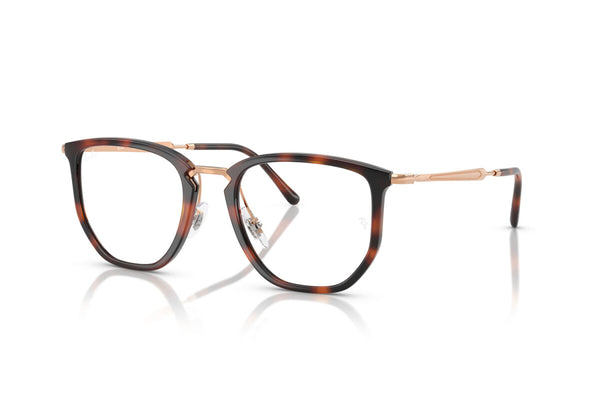 OCCHIALE DA VISTA UNISEX RAY-BAN RX 4451V - 5687 AVANA A STRISCE - TAGLIA 53