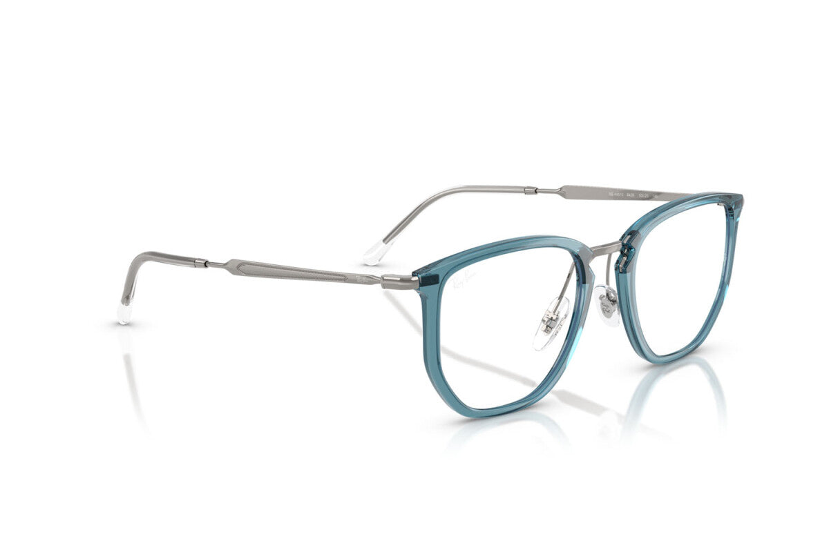 OCCHIALE DA VISTA UNISEX RAY-BAN RX 4451V - 8426 BLU TRASPARENTE - TAGLIA 50
