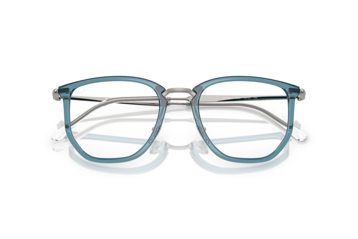 OCCHIALE DA VISTA UNISEX RAY-BAN RX 4451V - 8426 BLU TRASPARENTE - TAGLIA 50