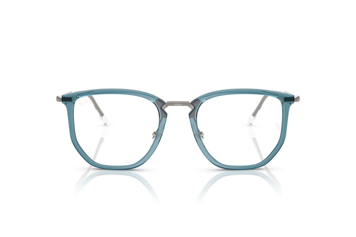 OCCHIALE DA VISTA UNISEX RAY-BAN RX 4451V - 8426 BLU TRASPARENTE - TAGLIA 50