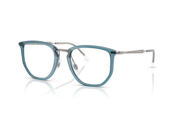 OCCHIALE DA VISTA UNISEX RAY-BAN RX 4451V - 8426 BLU TRASPARENTE - TAGLIA 53