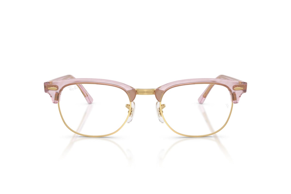 OCCHIALE DA SOLE UNISEX RAY-BAN RX 5154 - CLUBMASTER 8292 FOTO ONDE VIOLA - TAGLIA 53