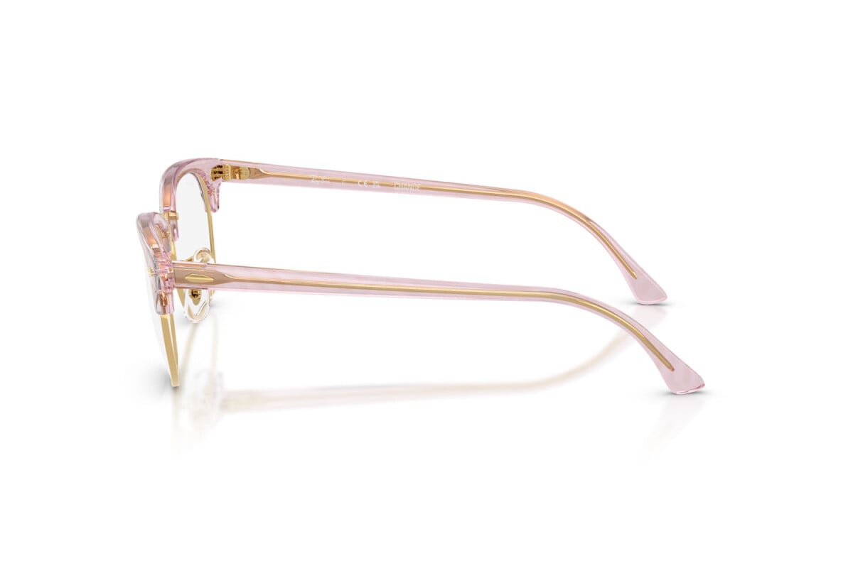 OCCHIALE DA SOLE UNISEX RAY-BAN RX 5154 - CLUBMASTER 8292 FOTO ONDE VIOLA - TAGLIA 53