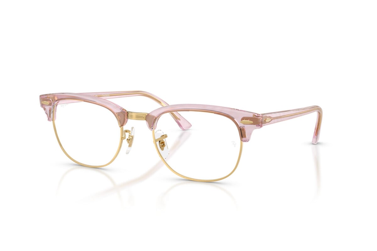 OCCHIALE DA SOLE UNISEX RAY-BAN RX 5154 - CLUBMASTER 8292 FOTO ONDE VIOLA - TAGLIA 53