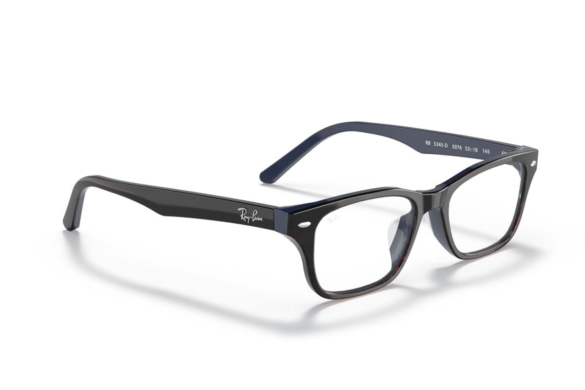 OCCHIALE DA VISTA UNISEX | RAY-BAN RX 5345D - 5076 MARRONE - CALIBRO 53