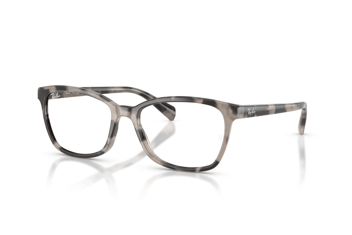 WOMEN'S EYEGLASSES RAY-BAN RX 7046 ERIKA 8140 TRANSPARENT GRAY 