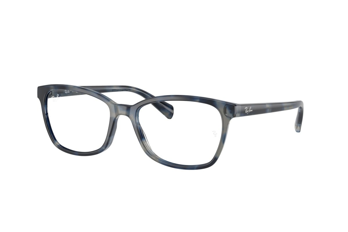 WOMEN'S EYEGLASSES RAY-BAN RX 7046 ERIKA 8140 TRANSPARENT GRAY 