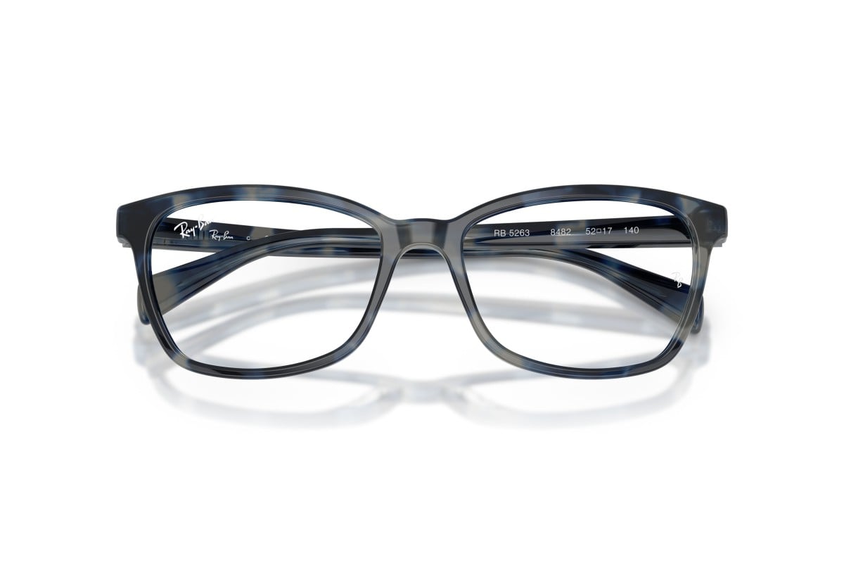 WOMEN'S EYEGLASSES RAY-BAN RX 7046 ERIKA 8140 TRANSPARENT GRAY 