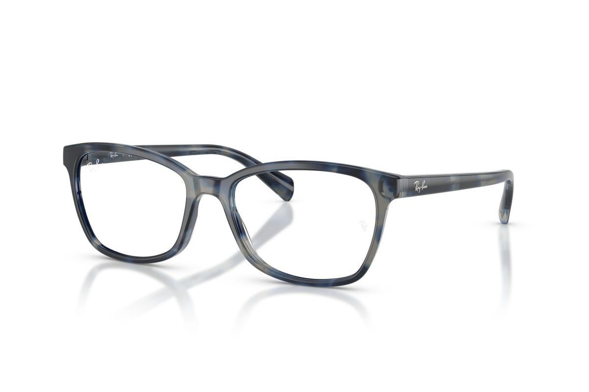 WOMEN'S EYEGLASSES RAY-BAN RX 7046 ERIKA 8140 TRANSPARENT GRAY 